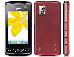 LG KB775 Scarlet pictures, official photos