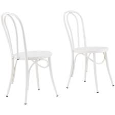 Black And White Bistro Chairs Walmart Better Homes Gardens Arabella Chairs Set Of 2 White Walmart Com Metal Bistro Chairs Steel Stool Dining Chair Set