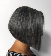 Extra specifically, the primary type is an extended top and buzzed sides. Sleek Salt And Pepper Bob Hair Styles Gorgeous Gray Hair Sleek Bob Hairstyles