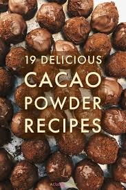 For years and years, i really only used unsweetened cocoa powder for baking and making chocolate pudding. 19 Delicious Superfood Cacao Powder Recipes Cacao Powder Recipe Cacao Recipes Cocoa Powder Recipes