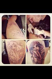 Show us your ink, tell us. Ariel The Mermaid Tattoo Quotes Quotesgram