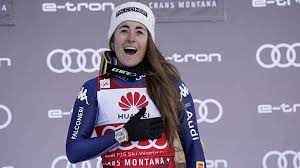 'la media di neve caduta ogni anno è di 5 centimetri, solo oggi 12. Splendida Sofia Goggia Sua La Discesa Di Crans Montana
