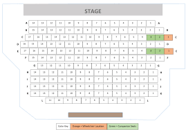 Seating Charts For Lyric Music Theater