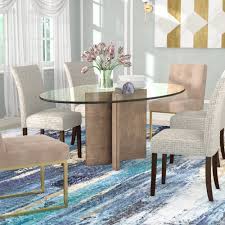 Aquatex round patio glass table top, 3/16 in. Glass Top Dining Tables With Wood Base Ideas On Foter