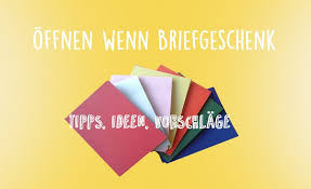 Offnen Wenn Briefe Schreiben Ideen Inhalt Geschenk Gutscheine Fur Freund Geschenke Briefe