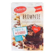 Die normalen backwaren lassen sich aber kaum mit den broten und kuchen vergleichen, die bei besonderen anlässen und festen angeboten werden. Delecta Brownie Kuchen Doppelschokolade 550g Waldfurter Polnische Lebensmittel Schlesische Spezialitaten