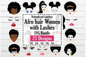 Download 22 Woman With Afro Svg Designs Graphics SVG Cut Files