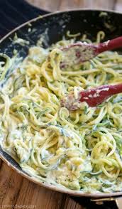 Creamy Zucchini Noodles Zoodle Recipes Healthy Recipes Zucchini Noodle Recipes