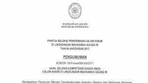 Ž surat keputusan bersama ketua mahkamah agung ri, jaksa agung ri, kepala kepolisian negara ri, menteri hukum dan ham ri, menteri sosial ri, menteri pemberdayaan perempuan dan perlindungan anak ri, no.166/kma/skb/xii/2009, no.148 a/a/ja/12/2009, no. Soal Tes Cpns Cakim 2017 Jawabanku Id