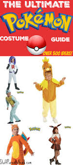Diy pokemon ash ketchum costume & pokeball candy bucket. The Ultimate List Of Pokemon Halloween Costumes