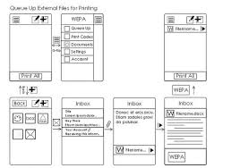 The example game design document was not finished during the timeframe of this thesis. Cloud Printing App Wireframe Website Wireframe Game Design Document
