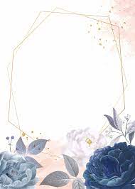 Download Premium Vector Of Blue Roses Themed Card Template Vector 843717 Flower Background Wallpaper Blue Roses Flower Backgrounds