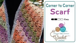 Check spelling or type a new query. Corner To Corner Scarf Pattern Tutorial