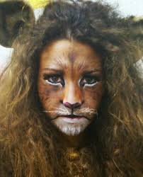 Leon Maquillaje Lion Makeup Lioness In 2020 Mit Bildern Lowe Make Up Lowe Schminken Karneval Schminken