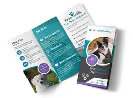 Brochure, flyer & postcard graphic designs for an animal shelter & pet adoption center | stocklayouts blog. Animal Shelter Pet Adoption Brochure Template