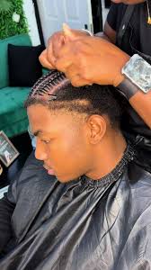 Lets Stitch together 🤗 #stitchbraids #menstitchbraids #shorthairbraids  #mencornrows