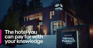 These hotels are all over the united states. Trivial Pursuit Hotel