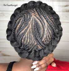 These hairstyles will give you a new look, and also … Criss Cross Goddess Braids 70 Best Black Braided Hairstyles That Turn Heads In 2019 The Trending Hairstyle