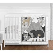 This crisp blue and white set is a fresh departure from the traditional pink floral nursery and combines all the modern elements of style that are so popular in 2020. Farmhouse Rustic Crib Bedding Sets Birch Lane