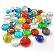Impressive selection of glass marbles for garden landscaping and home decoration. Mahendra Hardware Glass Decorative Pebbles Stones Colourful Marbles Vase Fillers For Home Decoration Garden Fish Aquarium 1 Kg Multicolour Amazon In Home Improvement