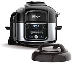 4 ninja® instant cooker ninjakitchen.com 5 ingredients 3 russet potatoes, peeled, each cut in 6 pieces 1 cup water 1/2 stick (1/4 cup) butter, melted 1 cup heavy cream 1/2 cup shredded cheddar cheese 1 tablespoon kosher salt 1/2 teaspoon ground black pepper directions 1 place potatoes and water into the pot. Amazon Com Ninja Os101 Foodi 9 In 1 Pressure Cooker And Air Fryer With Nesting Broil Rack 5 Quart Capacity And A Stainless Steel Finish Kitchen Dining