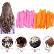 For the quite wavy hair, it is vital to use fingertips rather than with a comb. Generic 31 Pieces Hair Curlers Spiral Curls Styling Kit Heatless Hair Rollers No Heat Wave Hair Curlers With Styling Hooks