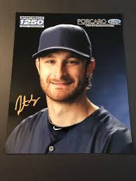 Jonathan Lucroy Signed 8x10 Photo Auto Milwaukee Brewers Baseball Autograph  COA