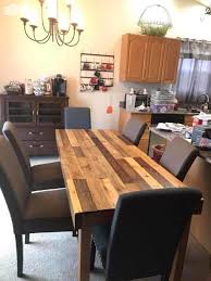Multi Colored Pallet Dining Room Table 1001 Pallets Pallet Dining Table Dining Room Table Wood Dining Room