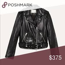 Wilfred Free Lennon Leather Biker Jacket Leather Biker Jacket Jackets Biker Jacket