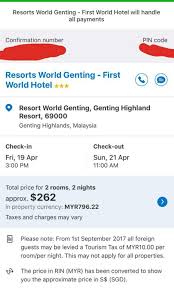 Find the best hotels and accommodation in genting highlands by comparing prices from the top travel providers in one search. First World Hotel Stay At Genting Highlands From 19 To 21st April Travel Overseas Attractions On Carousell