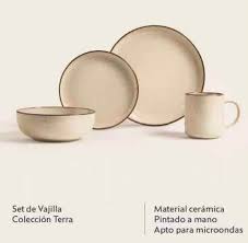 SET DE VAJILLA TERRA 16 piezas For Sale | LIQUIDACIONES PERÚ YANBAL,  CYZONE, ESIKA, L'BEL | Set de vajillas Terra x16 piezas 4 platos de entrada  4 platos de fondo 4 tazas 4 bowls