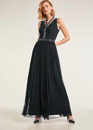 Heine Halterneck Long Evening Dress Dresses Evening Dresses Long Evening Dresses