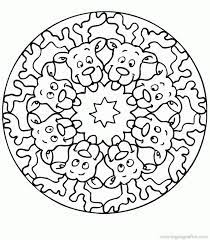 Free, printable mandala coloring pages for adults in every design you can imagine. Christmas Mandala Coloring Pages Coloring Home
