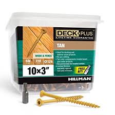 We did not find results for: Amazon Com Hillman Fasteners 48419 Deck Screws 5lb Box Tan 310 Count Industrial Scientific