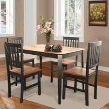 This is a danish modern dining set is very heavy solid wood, teak and mahogany, matching chairs upholstered in suede. Costway 5 Pcs Mid Century Modern Dining Table Set 4 Chairs W Wood Legs Kitchen Furniture