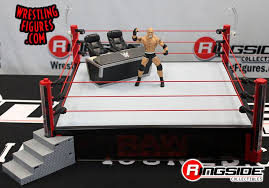 For to make the ring in the screenshot, use the default white mat color and set the rings to red (255,0,0). Wwe Main Event Raw Elite Scale Wrestling Ring W Goldberg Figure Ringside Collectibles