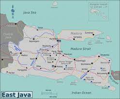 The map shows indonesia and its provinces, neighboring countries with international borders, the administrative map of indonesia, maritime southeast asia. East Java Travel Guide Wikitravel East Java Indonesia Travel Java