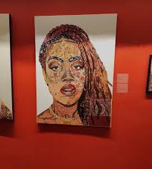 Artwork at the Tobin Center for the Performing Arts.