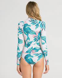 Surf Capsule Salty Daze Springsuit Billabong Us Surf Outfit Neoprene Swimsuits Long Sleeve Swimsuit