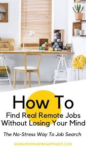 How To Find Remote Work Without Losing Your Mind Home Business Work From Home Jobs Home Jobs