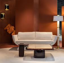 Beautiful 41 square mahogany wood brass accents 3/4 glass top coffee table. Bossa Square Coffee Table Kassavello