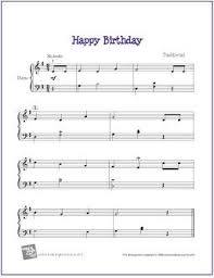 Happy Birthday Free Easy Piano Sheet Music Piano Sheet Music Sheet Music Free Sheet Music
