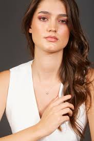 Joy of Jade Leen Kolye 1 mikron 18 Ayar Altın Kaplama\ Zirkonyum