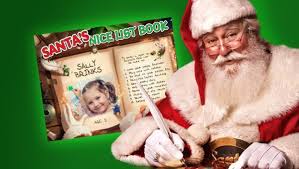 Encourage your kiddos to be good all year by listing the top things they must do to stay on santa's nice list! Free Personalized Santa S Nice List