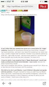 Magic Mouthwash Magic Mouthwash Recipe Canker Sore Canker Sore Remedy