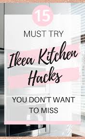 Ikea kitchen towel curtain hack. 15 Ikea Kitchen Hacks You Don T Want To Miss Out On