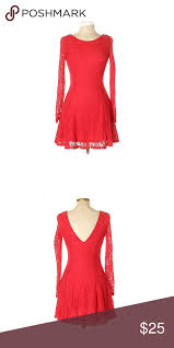 H M Size 10 Cocktail Dress Red Cocktail Dress Dresses Cocktail Dress