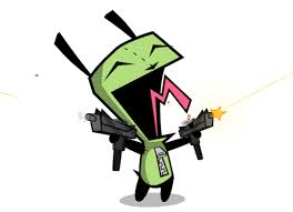 Find gifs with the latest and newest hashtags! Gir Shooting Uzi S Gif By Skaggles On Deviantart
