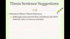 What is a position paper? Persuasive Essay Intro And Thesis Youtube