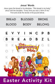 Printable Easter Activity Kit From The Beginner S Bible In 2020 Printable Easter Activities Bible Lessons For Kids Easter Activities